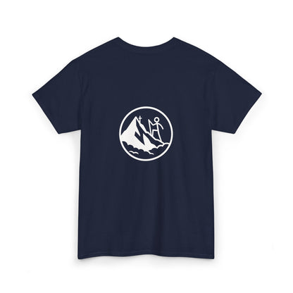 Unseenwork Mountain Logo Tee — Minimal Outdoor Graphic T-Shirt