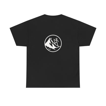 Unseenwork Mountain Logo Tee — Minimal Outdoor Graphic T-Shirt