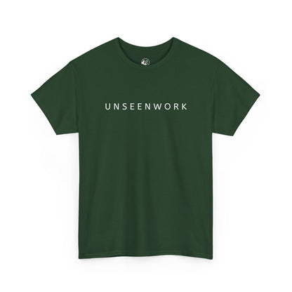 Unseenwork Mountain Logo Tee — Minimal Outdoor Graphic T-Shirt