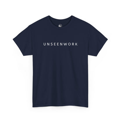 Unseenwork Mountain Logo Tee — Minimal Outdoor Graphic T-Shirt