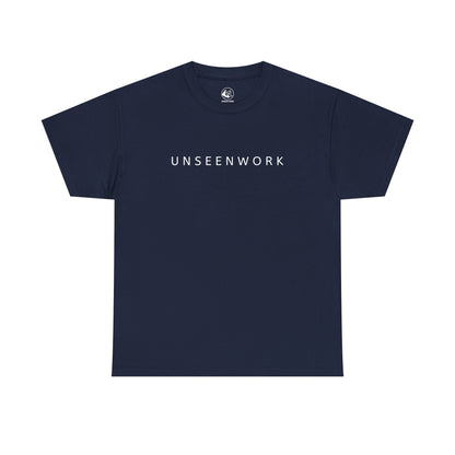 Unseenwork Mountain Logo Tee — Minimal Outdoor Graphic T-Shirt