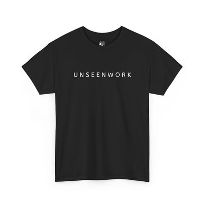 Unseenwork Mountain Logo Tee — Minimal Outdoor Graphic T-Shirt